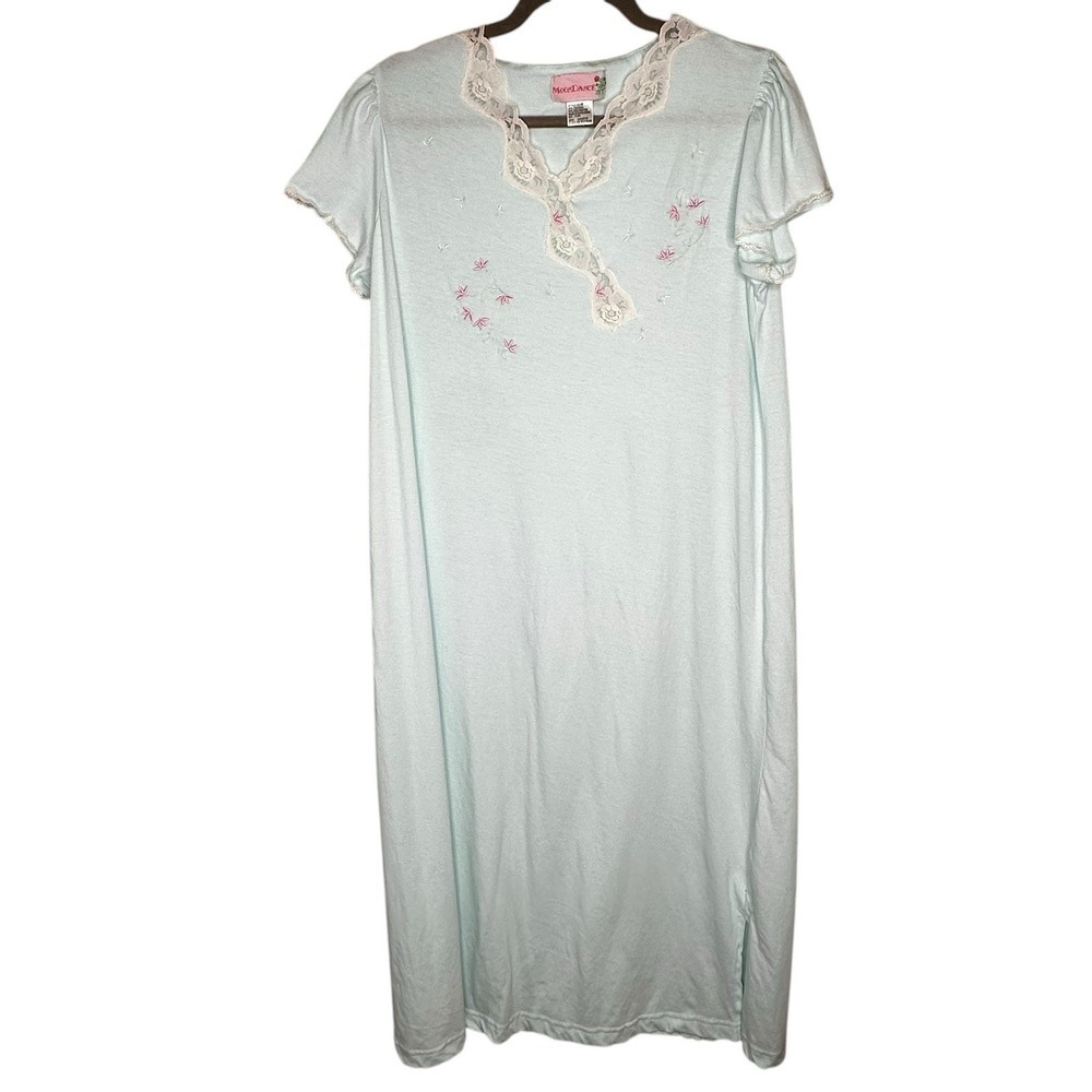 Vintage Womens Moon Dance Nightgown Lingerie Sleepwear House Dress Muu‎ Muu...